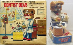 Dentist Bear © 1950's S&E w/Box